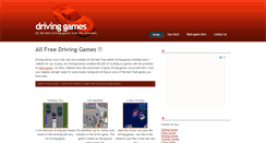 Desktop Screenshot of bestdrivinggames.com