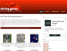Tablet Screenshot of bestdrivinggames.com
